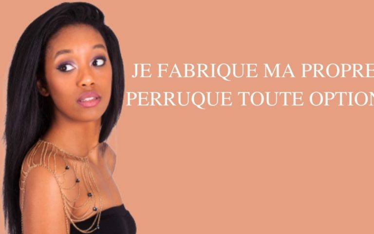 faire une perruque avec Lace Frontal 360